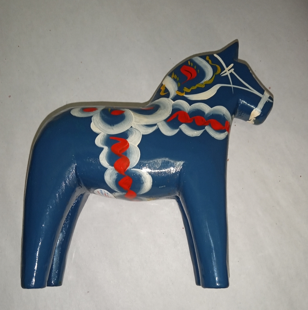 Nils olsson Blue dala horse